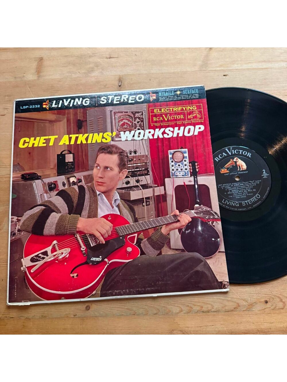 Chet Atkins - Chet Atkins' Workshop 33rpm VG+ VR25